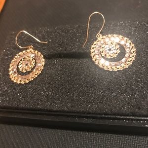 14 karat solid gold earrings